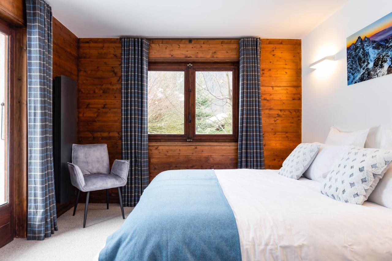Chalet Les Praz - 280Sqm - Sauna Cinema Fitness - 5 Bedrooms In Heart Of Les Praz - By Cozee Rentals Chamonix ภายนอก รูปภาพ