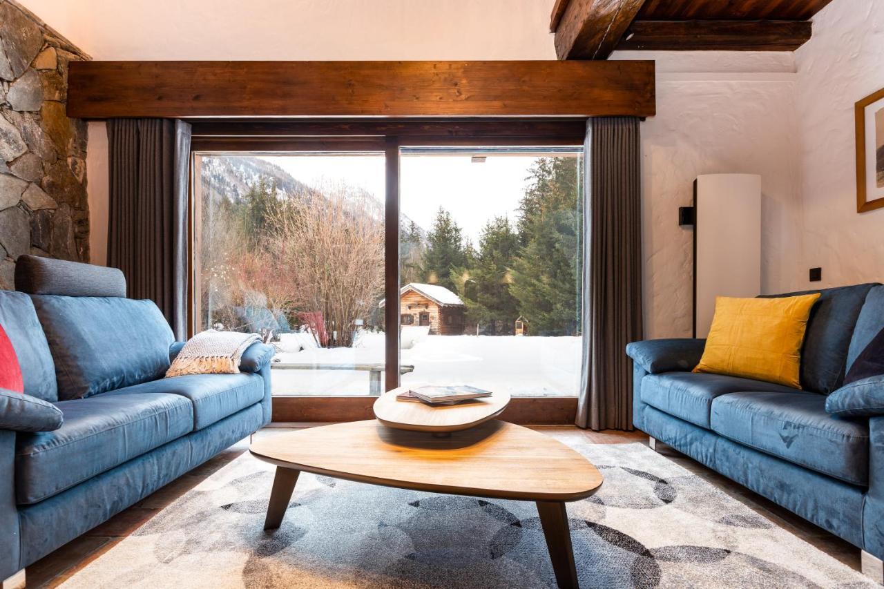 Chalet Les Praz - 280Sqm - Sauna Cinema Fitness - 5 Bedrooms In Heart Of Les Praz - By Cozee Rentals Chamonix ภายนอก รูปภาพ