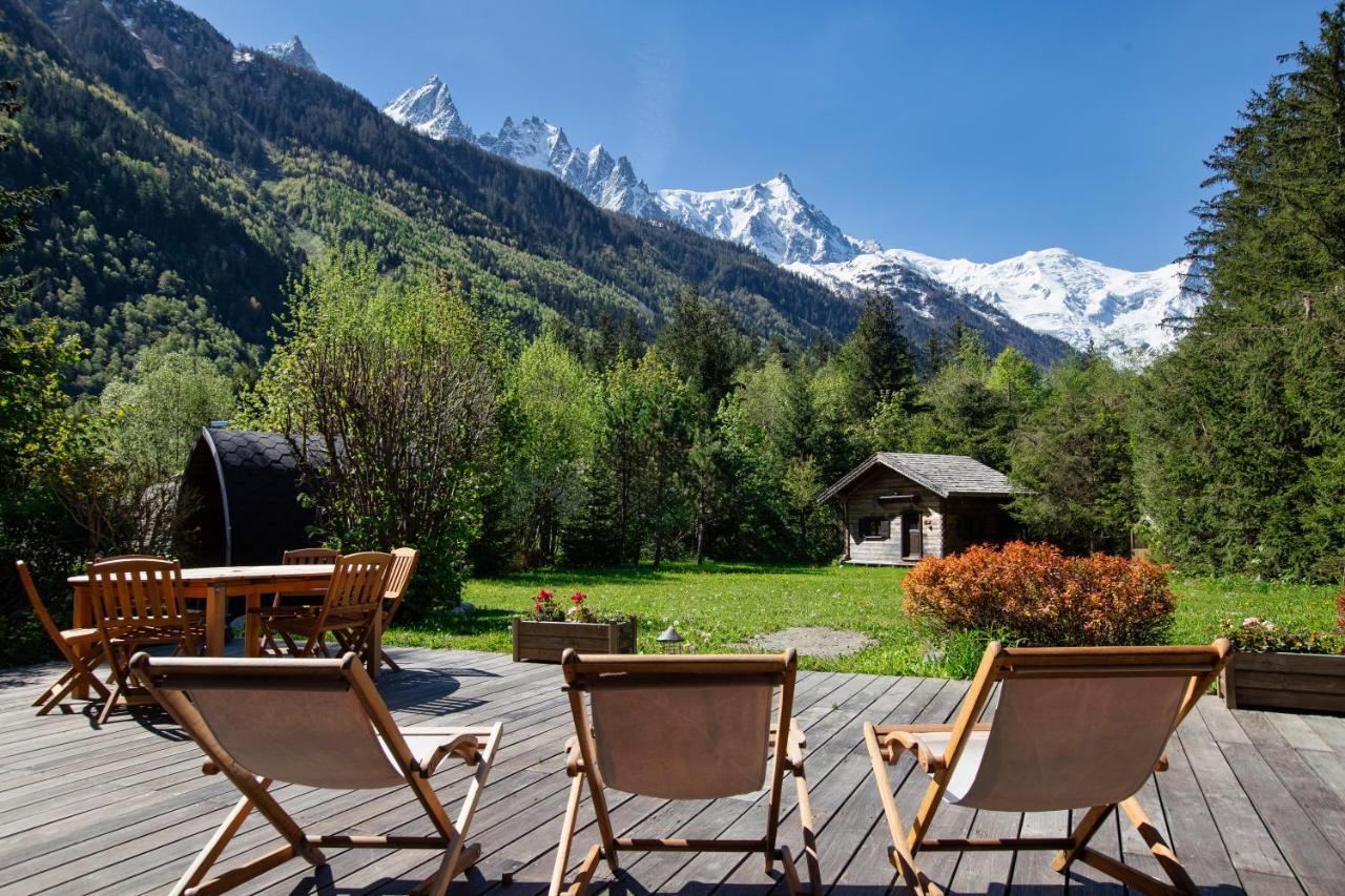 Chalet Les Praz - 280Sqm - Sauna Cinema Fitness - 5 Bedrooms In Heart Of Les Praz - By Cozee Rentals Chamonix ภายนอก รูปภาพ