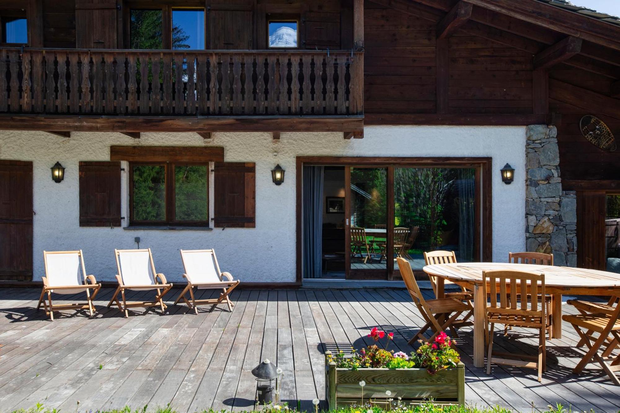 Chalet Les Praz - 280Sqm - Sauna Cinema Fitness - 5 Bedrooms In Heart Of Les Praz - By Cozee Rentals Chamonix ภายนอก รูปภาพ